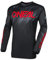 O'NEAL | Maglia Motocross Manica Lunga | MX Enduro | Gomitiera Imbottita, Collo a V, Traspirante | Element Jersey Voltage V.24 | Adulto | Nero Rosso | Taglia XXL