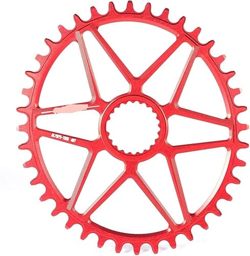 Plato,Plato ancho estrecho,Plato bicicleta de mont Plato,Plato de Bicicleta Plato de Bicicleta MTB Oval Redondo Estrecho Placa de Dientes Anchos Anillo de Cadena de Bicicleta de montaña Rueda de Caden