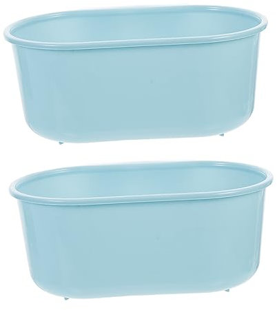 Veemoon 2pcs Multi-functional Strainer Basket Sturdy Sink Drain Rack Strainer Kitchen Sink Caddy Food Catcher