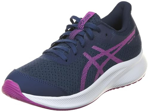 ASICS Jungen Patriot 13 Gs Sneaker, Blue Expanse Bold Magenta, 40 EU