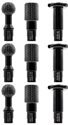 Holzbearbeitung Schnitzerei Raspel Bohrer Bits, 9pcs DARTOTEK DIY Gravur-Schleifkopf-Fräser-Bohrer Rotationsraspel-Feile-Fräser-Set für Holz-Kunststoff-Schnitzerei.