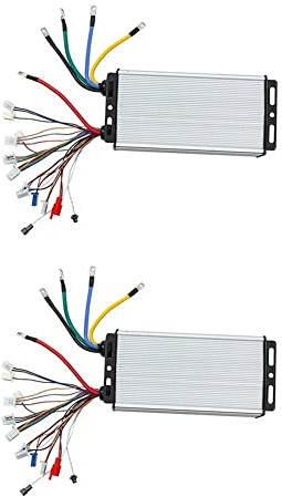 Rhghfujhgy 2Pcs 48V 60V 72V 3000W Hub Motor Controller 24Mos MAX80A für Elektrofahrrad E-Scooter Motorrad Bldc Motor Controller