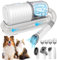Kit de aspiradora de aseo para perros: 16000 Pa potente cepillo de aspiradora para perros para desprendimiento de pelo, 99% de succión de pelo de mascotas con 4 herramientas de aseo para mascotas,