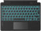 Inateck Surface Pro 9 Tastatur,Kompatibel mit Surface Pro 11/10/9/8/X, KI-Funktion,Surface Tastatur mit Touchpad 7-Farben Hintergrundbeleuchtung und Stifthalter,QWERTZ, KB05114