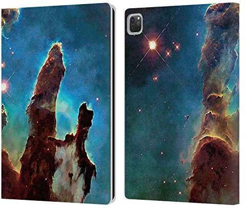 Head Case Designs sous Licence Officielle Cosmo18 Piliers De La Nébuleuse Espace 2 Étui Portefeuille en Cuir Compatible avec Apple iPad Pro 12.9 2020/2021/2022