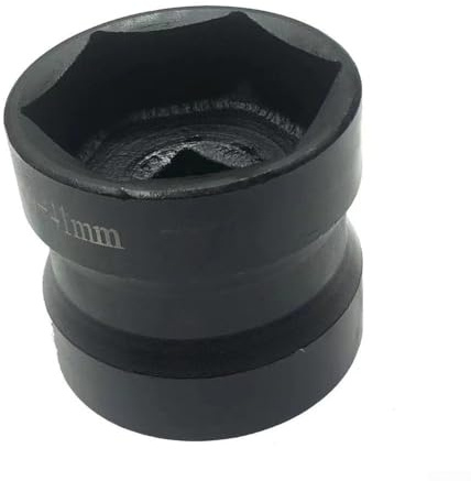 Zilimontt Double Head Pulley Nut Socket 39-41 mm for GY6-125 Scooter Maintenance Tool, Steel Construction with Compact Design, Compatible with Clutch Repair and Automotiv