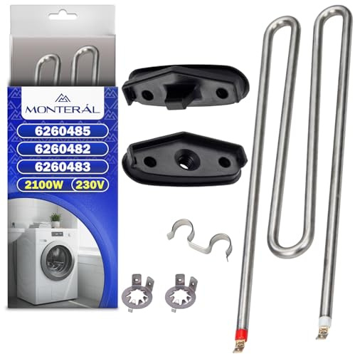 Washing Machine Heating Element 2100W 230V Without a Flange 6260485 | 6260482 6260483 for Miele - Warranty 10 Years - MONTERAL