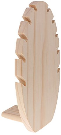Generic Holz Kettenständer für Aufbewahrung - Kräftiges Holz, 27x16x7cm