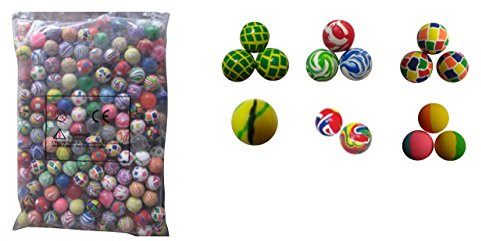 joka international GmbH Hüpfbälle 75 Stück versch. Farben 14210 Mitbringsel, Kindergeburtstag