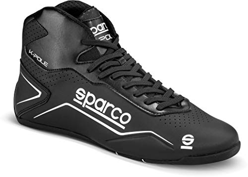 Sparco Kart Schuhe K-Pole GRÖSSE 36 SCHWARZ/B