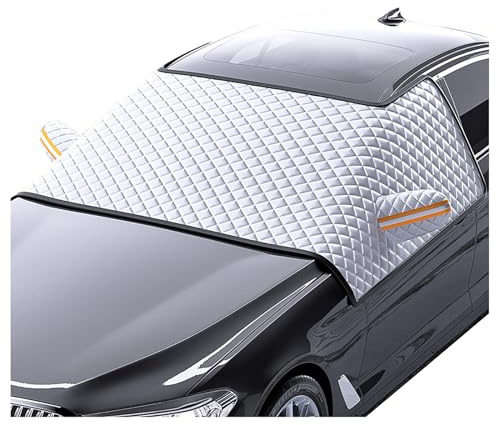 Frontscheibenabdeckung Winter, für Ford S-Max Vignale 2015-2025 Winter frontscheibe scheibenschutz Auto frontscheibe,B