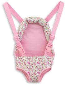 Corolle 9000141320 - Mon Grand Poupon Tragesitz, Floral, für alle 36-42cm Puppen, ab 3 Jahren