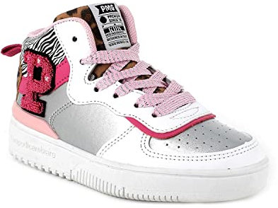 Primigi B&g Player, Scarpe Da Ginnastica Bambine e ragazze, Bianco, 27 EU