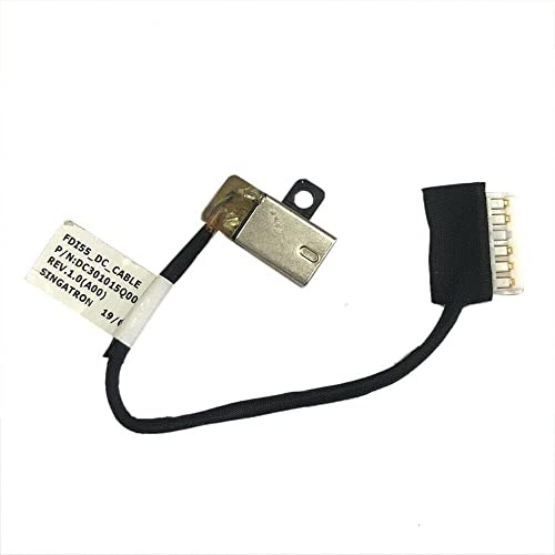 Zahara Strombuchse DC Power Jack, Ladeanschluss für Dell Latitude 5593 5594 Inspiron 3405 3501 3505 15 Vostro 3501 3500 DC301015Q00 DC301015T00 DC301012300 DC301016G00 DC301011R00 04VP7C