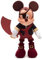 Disney Store Offizieller Micky Maus Fluch der Karibik Mittelgroßes Kuscheltier, 43 cm, Plüschfigur mit Gestickten Details, Geeignet ab Geburt
