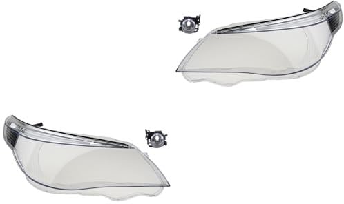 Johns, Scheinwerfer Satz Glas Satz passend für BMW 5er E60 E61 03-07 li. M. LED + Nebel