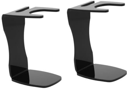 minkissy 2stücke Rasierpinselständer Für Eleganter Rasierwerkzeughalter Halterung Für Rasierpinsel Und Rasierer Für Zuhause Und Salon Langlebig Und Robust