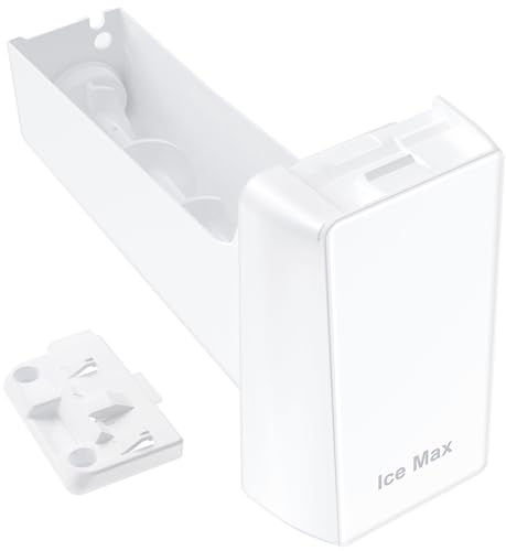 Upgraded DA97-20156B Refrigerator Ice Bucket Compatible with Samsung Ice Maker Replacement Ice Tray Parts DA97-20156A RF28R7351SR RF28R7201SR RF27T5201SG RF27T5201SR RF28HMEDBSR RF27T5501SR Ice Maker
