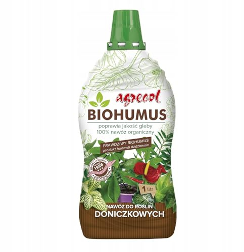 Biohumus Haushaltsdünger für Zimmerpflanzen in flüssiger Form 1l
