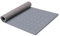HomeLife Alfombra de cocina antideslizante y lavable, de vinilo, 52 x 200 cm, fabricada en Italia, alfombra antimanchas, de PVC, para interiores y exteriores, multicolor, gris melange, alfombras