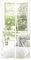 MAGICDOOR Moustiquaire Magnétique 125x220cm, Blanc Polyestère Rideau de Porte Antimoustique Respirant Fermeture Automatique Moustiquaires Fenetre Sans Perçage pour Terrasses Chambres Coucher etc.