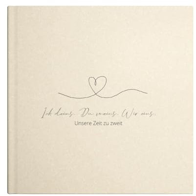 Einschreibbuch - Erinnerungen festhalten | Geschenk Geburt, Geburtstag, Jahrestag | Erinnerungsbuch/Tagebuch für Großeltern, Eltern, Paare (Paar - Jahrestag)