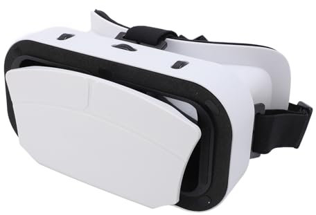 VR -Headset für 4,7 Bis 7 Zoll Telefon, Virtual Reality 3D -Brillen -Kopf -VR -Brille für Mobilfunkfilme, für Menschen mit Myopie Bis zu 600 °