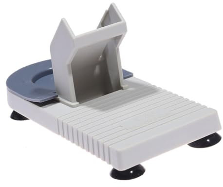 Angoily Hot Glue Gun Stand Base Safe Plastic Holder for DIY Craft Tools Grey Home Use Heat Resistant Hot Melt Tool Storage Rack