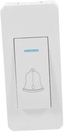 Veemoon Wired Doorbell Switch and Cabinet Light Switch Door Bell Chime Controller for Home Indoor Wall Mount Front and Rear Door Use