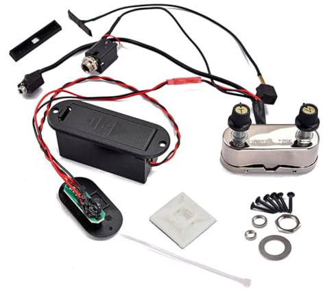 Amplificatore Pickup Ponte Violino Elettrico 4/4 Violini String Tone Volume Modificare Parti di Ricambio Musica Suonare per Prestazioni