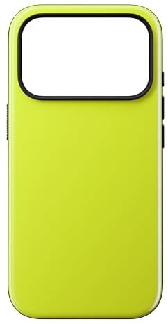 NOMAD Modern Case für iPhone 17 Pro | Hülle aus Polycarbonat mit TPE-Bumper | mit Satin PET-Beschichtung | MagSafe-kompatibel | Volt
