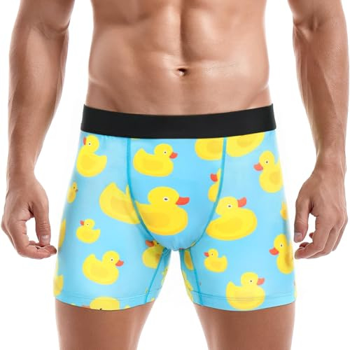 Bibalabili Herren Lustige Boxer Shorts, Witzige Unterwäsche Geschenke, Neuartige Männer Unterhosen ohne Eingriff
