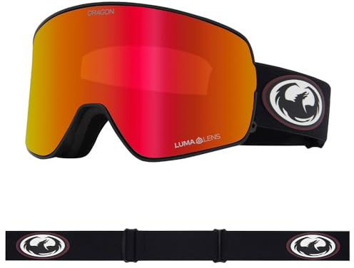 Dragon NFX2 40458-002 Unisex Schneebrille Old Skool/Lumalens Red Ionized & Lumalens Light Rose
