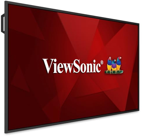 Viewsonic CDE65G3-1C visualizzatore di messaggi Pannello piatto per segnaletica digitale 165,1 cm [65] LCD 500 cd/m� 4K Ultra HD Nero 24/7 (65 DLED COMM DISPLAY 3840X2160 - 500NITS 1200X1 HDMI/VGA/U