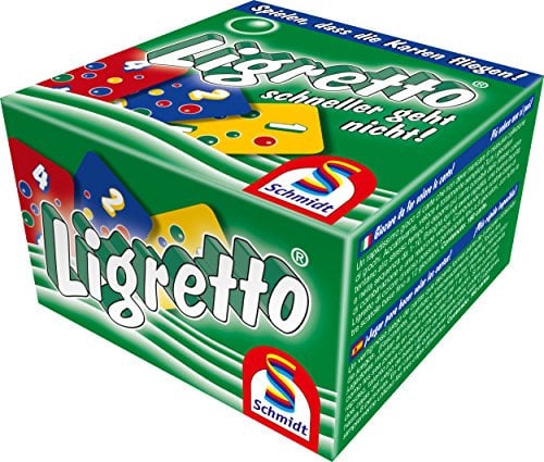 Schmidt Spiele 01201 - Ligretto grün, Kartenspiel