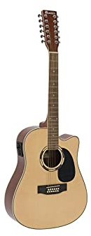 Dimavery DR-612 Occidental, Guitarra 12 Cuerdas, Naturaleza