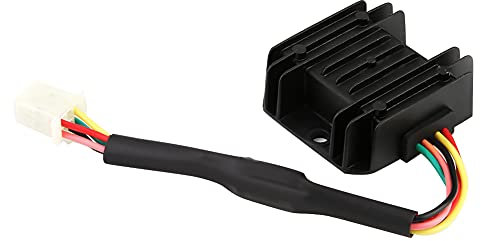 5 Pines Regulador De Voltaje para Motocicleta Universal Scooter De Moto con Motor GY6 Regulador+Moto