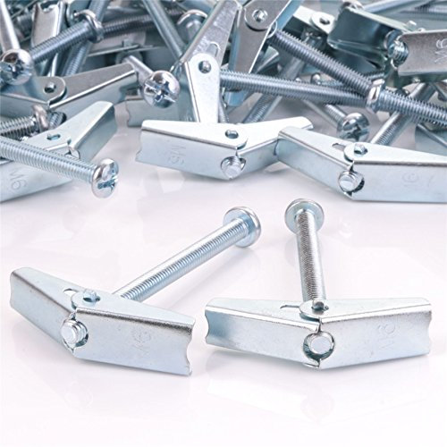 25 x grande M6 x 75 mm a molla e vite Hollow cartongesso cavità di fissaggio inclusi