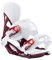 HEAD – Fijaciones de Snowboard Nx Fay II Burgundy para mujer, talla S, color rojo
