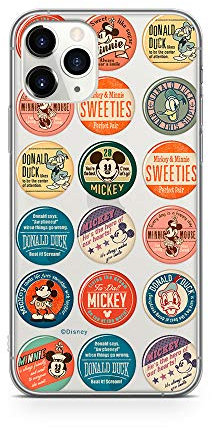 ERT GROUP mobile phone case for Apple Iphone 11 PRO MAX original and officially Licensed Disney pattern Mickey & Friends 003 optimally adapted to the shape of the mobile phone, partially transparent