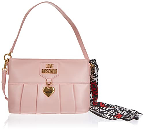 Love Moschino Damen Borsa a Spalla Umhängetasche, Rosa