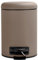 Zone Denmark - Poubelle Cuisine à Pédale - Mono - 3 Litres - Design - Taupe