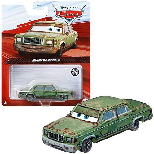 Mattel Auswahl Fahrzeuge Racing Style | Disney Cars | Die Cast 1:55 Auto, Typ:Jonathan Wrenchworths, (CDXV59)