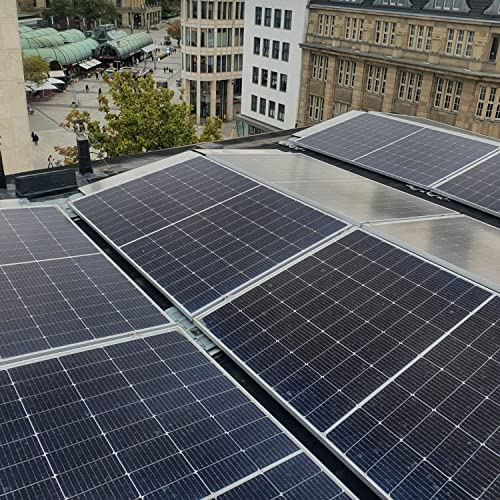 plenti SOLAR Flachdach Halterung OST WEST Befestigung für 4 Panels Balkonanlage