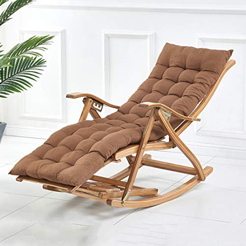 BUJOG Barhocker, verstellbar, faltbar, Sonnenliegestühle, Liegestuhl für den Außenbereich, Schwerelosigkeitsstuhl mit bequemen, atmungsaktiven Kissen, maximale Belastung 200 kg