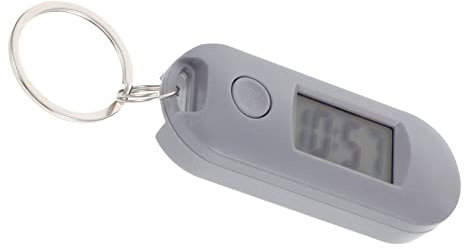 BESPORTBLE 2 Elektronische Schlüsselanhänger Uhr Cob Schlüsselanhänger Leichte Osterkörbe Für Anhängeruhr Kompass Hängende Taschenen