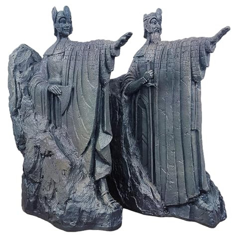 Herr der Ringe Buchstützen, Kunstharz Verziertes Bücherregal, 24,9 cm, Herr der Ringe, Geschenke, Buchstützen, rutschfeste Buchtrennwand für Bibliothek, Büro, Zuhause, Arbeitszimmer