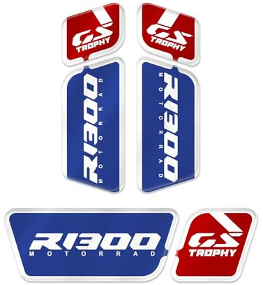 AZ GRAPHISHOP ADESIVI RIFRANGENTI COMPATIBILE PER BMW VALIGIE VARIO R 1300 GS 2024 ATR-FM-002 (Trophy)