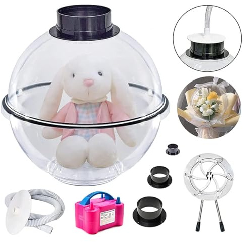 Balloon Stuffing Machine, Balloon Extractor Machine, Balloon Filling Tools, Balloon Stuffer To Wrap Gift Balloon Filling Kit with Balloon Stuffer+Expander+Pump