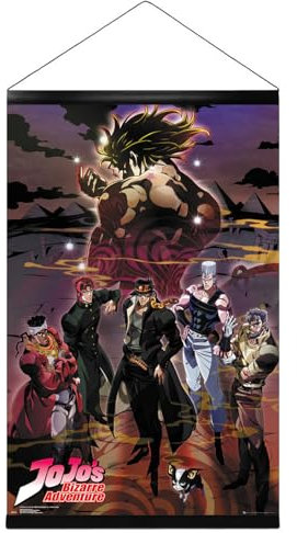 Close Up JoJo's Bizarre Adventure - Poster (Group) (Größe: 61cm x 91,5cm) (Poster & Posterleisten)